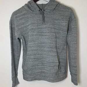 Reebok Gray Hooded Sweatshirt (Size XS)